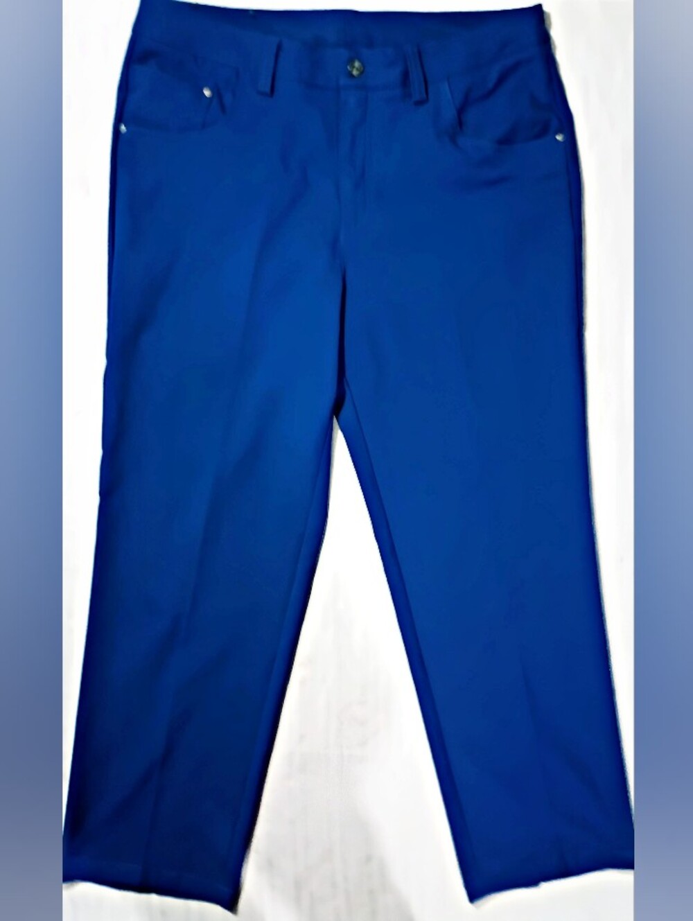 PUMA Golf Pants Men's 32x30 Blue Slacks Trousers Performance Golfwear